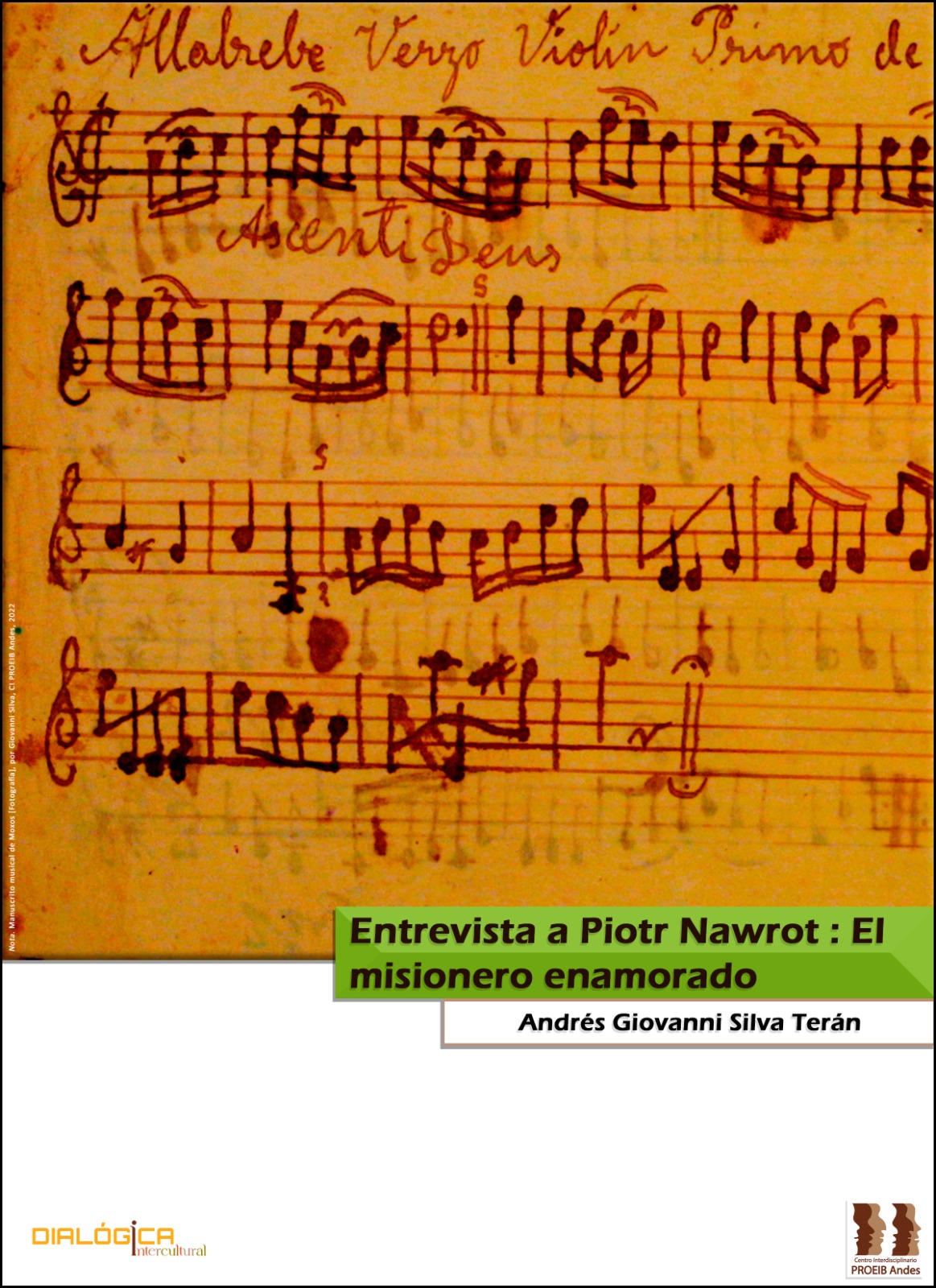 Portada Entrevista de Piotr Nawrot