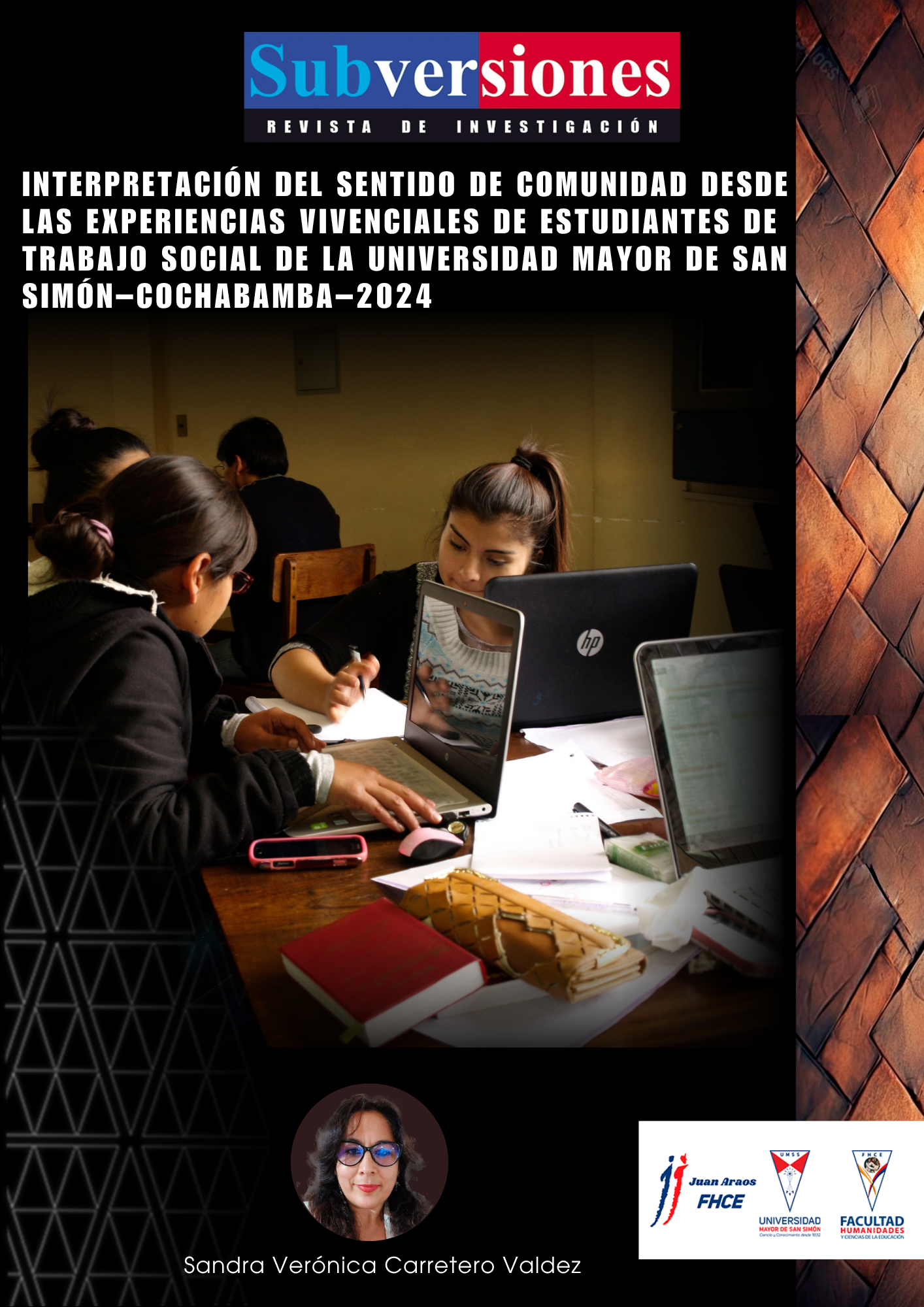 Interpretación del Sentido de Comunidad desde las experiencias vivenciales de estudiantes de Trabajo Social de la Universidad Mayor de San Simón – Cochabamba – 2024