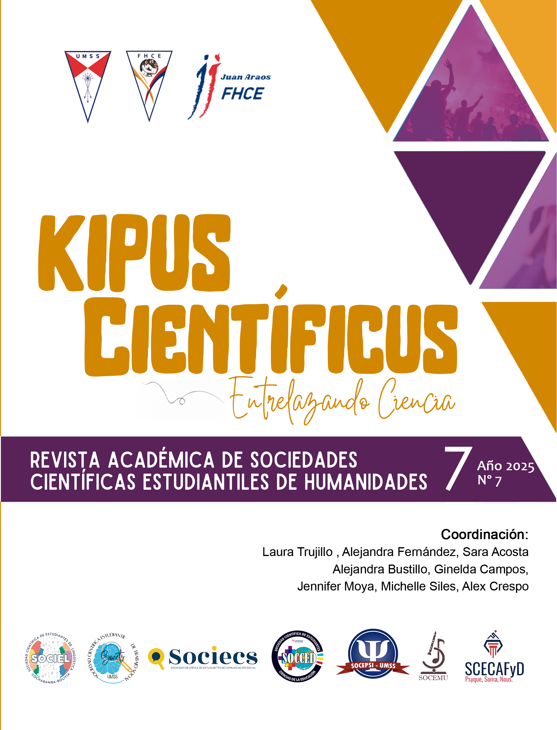 					Ver Vol. 7 No. 7 (2025): Kipus Científicus Entrelazando Ciencia
				