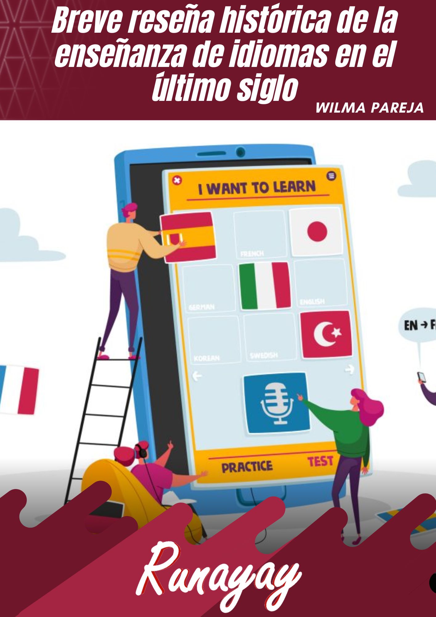 enseñanza de idiomas