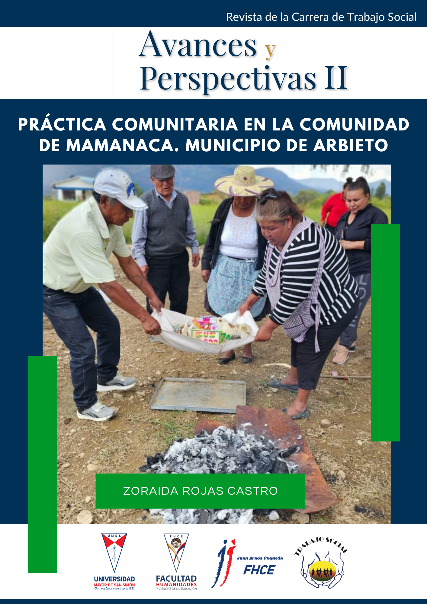 Práctica comunitaria en la comunidad de Mamanaca, municipio de Arbieto
